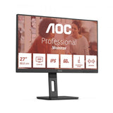 AOC E3 U27E3UF Monitor PC 68,6 cm [27] 3840 x 2160 Pixel 4K Ultra HD LED Nero (27 INCH UHD IPS 3840 x 2160 resolution)