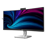 Monitor Philips serie 6000 34B2U6603CH/00 para PC, 86,4 cm [34", 3440 x 1440 píxeles, pantalla LCD Wide Quad HD gris (Philips 34B2U6603CH - Serie 6000 - monitor LED curvo - 34" - 3440 x 1440 WQHD a 120 Hz - VA)