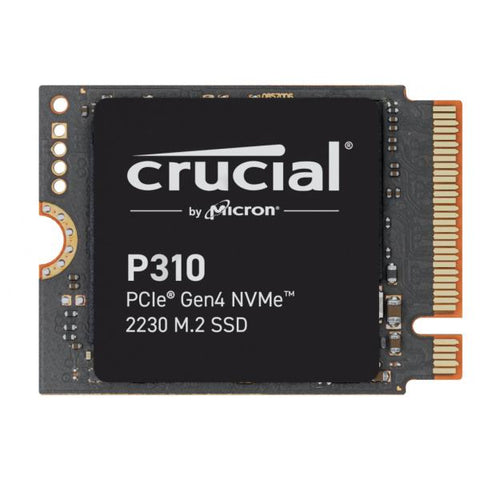 Crucial P310 1TB PCIe Gen4 NVMe 2230 M.2 SSD (P310 1TB PCIe Gen4 NVMe 2230 - M.2 SSD - Warranty: 60M)