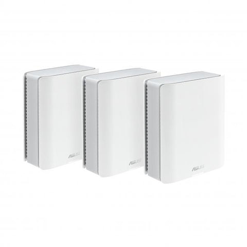ASUS ZenWiFi BT10  3er Pack Wei Tri-band [2,4 GHz/5 GHz/6 GHz] Wi-Fi 7 [802.11be] Bianco 3 Interno (ZENWIFI BT10 TRI-BAND WIFI 7 MESH)