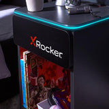 X Rocker 2022026 comodino 1 cassetto/cassetti Nero, Rosso