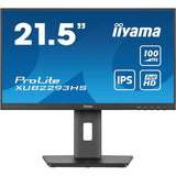 Monitor iiyama ProLite XUB2293HS-B6 para PC, 54,6 cm (21,5"), 1920 x 1080 píxeles, Full HD, LED, negro