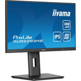 Monitor iiyama ProLite XUB2293HS-B6 para PC, 54,6 cm (21,5"), 1920 x 1080 píxeles, Full HD, LED, negro