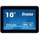 iiyama TF1015MC-B3 visualizzatore di messaggi Pannello piatto interattivo 25,6 cm [10.1] LED 500 cd/m HD Nero Touch screen (10,1 PCAP 10P, Anti-Finger - print coating, 1280x800, IPS, - DP, HDMI, VG