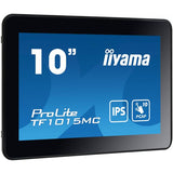 iiyama TF1015MC-B3 visualizzatore di messaggi Pannello piatto interattivo 25,6 cm [10.1] LED 500 cd/m HD Nero Touch screen (10,1 PCAP 10P, Anti-Finger - print coating, 1280x800, IPS, - DP, HDMI, VG