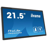 IIYAMA PROLITE TW2223AS-B2 21.5" FULL HD TOUCH SCREEN ANDROID 12 BLUETOOTH 5.2 GIGABIT ETHERNET NERO OPACO