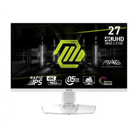 MSI MAG 274URFWDE Monitor PC 68,6 cm (27") 3840 x 2160 Pixel 4K Ultra HD Bianco