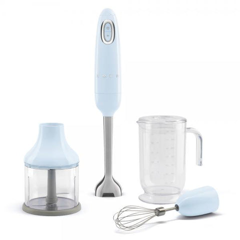 Smeg Frullatore Immersione con Accessori 50's Style  Azzurro LUCIDO  HBF03PBEU