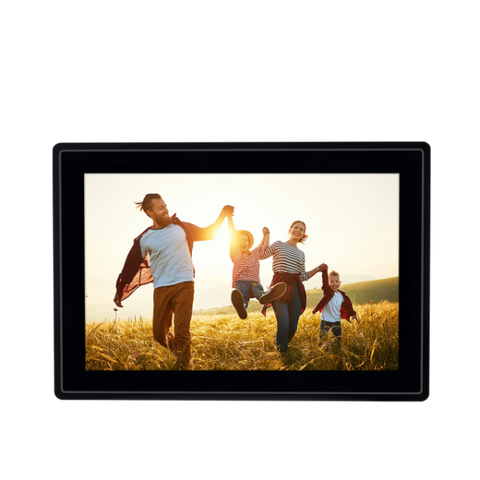 Rollei 30293 cornice per foto digitali Nero 25,6 cm (10.1") Touch screen Wi-Fi