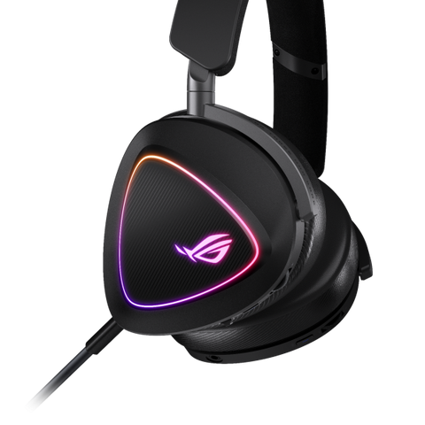 ASUS ROG DELTA II Auricolare Con cavo e senza cavo A Padiglione Gaming USB tipo-C Bluetooth Nero