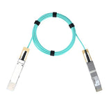 BlueOptics 980-9I08K-00W003-BO cavo InfiniBand e in fibra ottica 3 m QSFP-DD AOC Blu, Acciaio inox