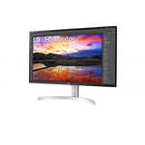 LG 32UN650K-W Monitor PC 81,3 cm [32] 3840 x 2160 Pixel 4K Ultra HD LED Bianco (32IN IPS 3840X2160 16:9 5MS - 1000:1 HDMI/DISPLAYPORT/HEADPHN)