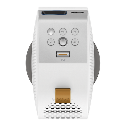 BenQ GV50 Proiettore a raggio standard 500 ANSI lumen DLP 1080p [1920x1080] Bianco (BenQ - DLP-projektor)