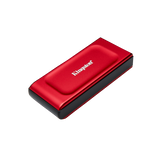 Kingston Technology 2TB SSD esterno XS1000 USB 3.2 Gen 2, Rosso (Kingston XS1000 Red [SXS1000R/2000G] 2TB Portable External SSD, Read 1050MB/s, Write 1000MB/s, USB 3.2 Gen 2, 5 Year Warranty)