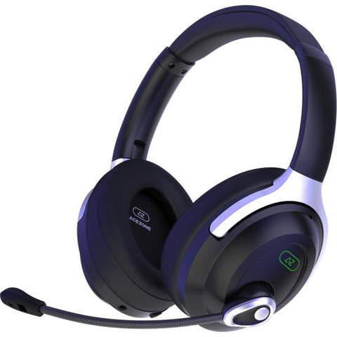 Acezone A-Spire Auricolare Con cavo e senza cavo A Padiglione Gaming USB tipo-C Bluetooth Nero