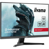 iiyama G-MASTER G2470HS-B1 Monitor PC 60,5 cm [23.8] 1920 x 1080 Pixel Full HD LCD Nero (iiyama G-MASTER Red Eagle G2470HS-B1 - LED monitor - gaming - 24 [23.8 viewable] - 1920 x 1080 Full HD [1080p]