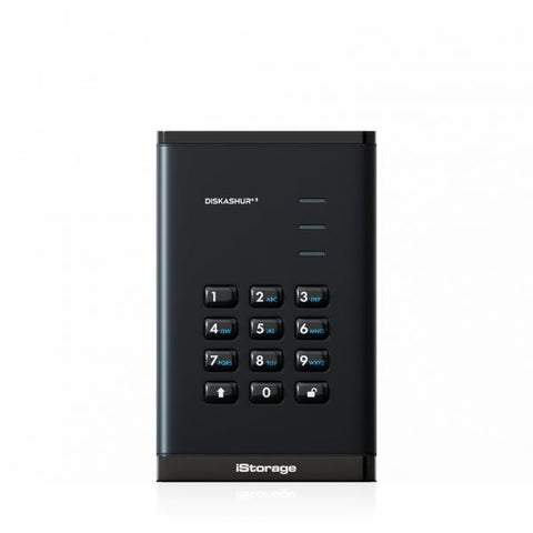 iStorage diskAshur3 SSD 1 TB USB Type-A / USB Type-C 3.2 Gen 1 [3.1 Gen 1] Nero (diskAshur3 SSD 256-bit 1TB - Black)