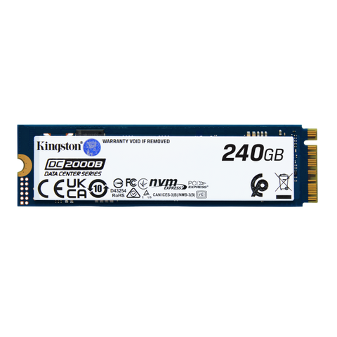 Kingston Technology 240G DC2000B PCIe 4.0 M.2 2280 Enterprise SSD (Kingston DC2000B M.2 NVMe [2280] 240GB)