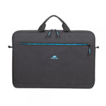 RIVACASE GREMIO BORSA PER NOTEBOOK DA 15.6" TASCA ESTERNA CON TRACOLLA NERO