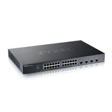 Zyxel XGS1935-28-EU0101F switch di rete Nero (Zyxel XGS1935 Series XGS1935-28 - Switch - gestito - L3 Lite - intelligente - 24 x 10/100/1000 + 4 x 10 Gigabit SFP+ [uplink] - montabile su rack - per Z