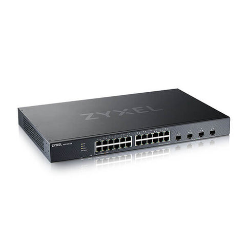 Zyxel XGS1935-28-EU0101F switch di rete Nero (Zyxel XGS1935 Series XGS1935-28 - Switch - gestito - L3 Lite - intelligente - 24 x 10/100/1000 + 4 x 10 Gigabit SFP+ [uplink] - montabile su rack - per Z