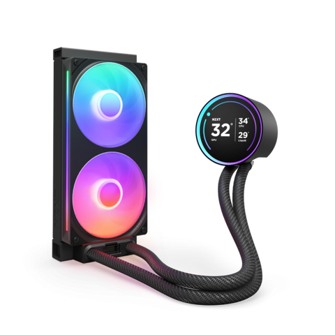 NZXT Kraken Elite 240 RGB Procesador Raffreddator di liquidi todo en uno 12 cm Nero 1 pz 