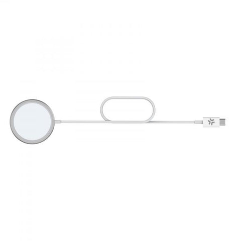 CELLY MAGSAFE CARICABATTERIE WIRELESS/SENZA FILI 15 W CAVO USB-C BIANCO