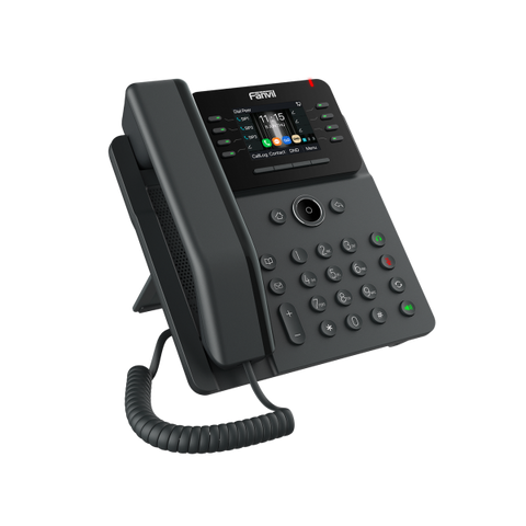Fanvil V62G telefono IP Nero 12 linee LCD