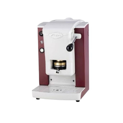 FABER MACCHINA DA CAFFE' A CIALDE SLOT BASIC OTTONE BORGOGNA/BIANCO