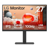 LG 27BA650-B Monitor PC 68,6 cm [27] 1920 x 1080 Pixel Full HD LCD Nero (27IN 27BA650-B.AEK LG IPS - MONITOR 1920X1080 16:9 5MS 1300:)