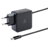 ITEK ITNBAWC65 ALIMENTATORE UNIVERSALE PER NOTEBOOK USB-C GAN 65 W SUPER SLIM NERO