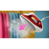 PHILIPS DST2010/40 FERRO A VAPORE 2000W 100GRAMMI 25GRM ANTIADERENTE