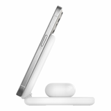 Belkin BoostCharge Cuffie, Smartphone Bianco USB Carica wireless Ricarica rapida Interno