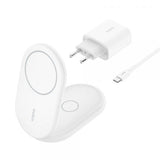 Belkin BoostCharge Cuffie, Smartphone Bianco USB Carica wireless Ricarica rapida Interno