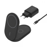 Belkin BoostCharge Cuffie, Smartphone Nero USB Carica wireless Ricarica rapida Interno