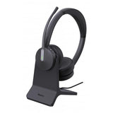 Yealink BH70 Dual with Stand Teams Auricolare Wireless A Padiglione Ufficio USB tipo A Bluetooth Base di ricarica Nero