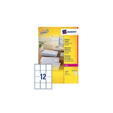 AVERY CONF 1200 ETICHETTE ADESIVE 63,5X72 mm BIANCO OPACO