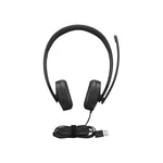 LENOVO 4XD1P83425 STEREO HEADSET GEN2 CUFFIA STEREO CON MICROFONO CAVO USB-A CONTROLLO VOLUME SUL CAVO NERO
