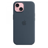 Apple Custodia MagSafe in silicone per iPhone 15 - Blu tempesta (Apple - bagsidecover til mobiltelefon)