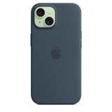 Apple Custodia MagSafe in silicone per iPhone 15 - Blu tempesta (Apple - bagsidecover til mobiltelefon)