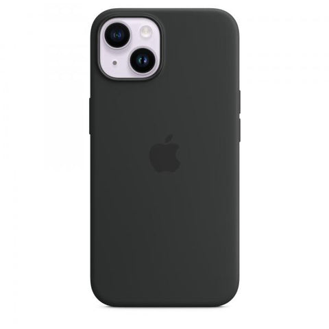 Apple Custodia MagSafe in silicone per iPhone 14 - Mezzanotte (Apple - bagsidecover til mobiltelefon)