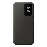 Samsung Galaxy S24 FE Smart View Wallet Case (S24 FE Smart View Wallet Case - Black - Warranty: 24M)