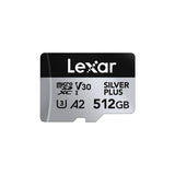 Lexar Professional SILVER PLUS 512 GB MicroSDXC UHS-I