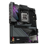 GIGABYTE X870E AORUS MASTER Scheda Madre - Supporta CPU AMD Ryzen 9000, 16+2+2 fasi VRM digitali, fino a 8600MHz DDR5 (OC), 3xPCIe 5.0 + 1xPCIe 4.0, Wi-Fi 7, LAN 5GbE, USB 4
