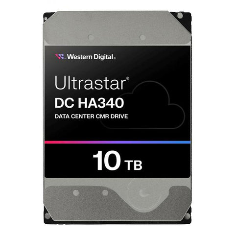 Western Digital Ultrastar DC HA340 disco rigido interno 10 TB 7200 Giri/min 512 MB 3.5 SATA (WD HD3.5 SATA3-Raid 10TB WUS721210BLE6L4 [Di])