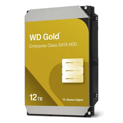 Western Digital Gold WD122KRYZ disco rigido interno 12 TB 7200 Giri/min 512 MB 3.5" Serial ATA III