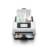 Epson WorkForce DS-800WN Scanner a foglio 600 x 600 DPI A4 Bianco (Epson WorkForce DS-800WN - Document scanner - Duplex - A4/Legal - 600 dpi x 600 dpi - up to 50 ppm [mono] / up to 50 ppm [colour] -