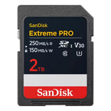 SANDISK EXTREME PRO 2TB SDXC 250MB/S UHS-I V30 CLASS 10