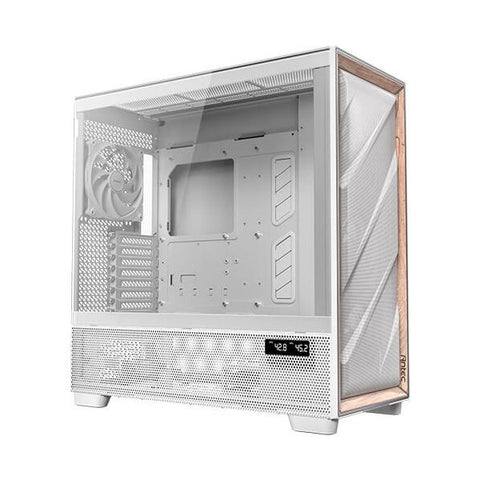 Antec FLUX PRO White EUV Full Tower Bianco, Legno