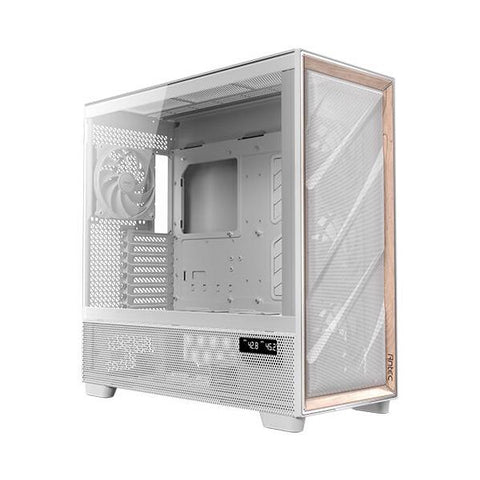 Antec FLUX PRO White EUV Full Tower Bianco, Legno